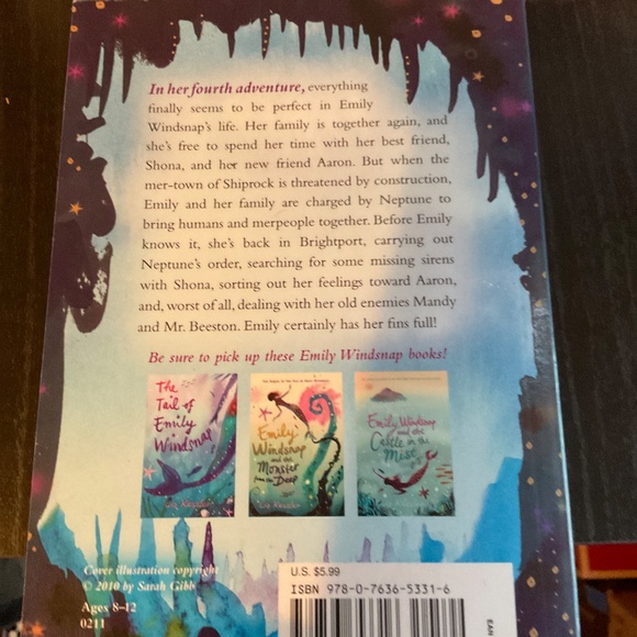 Book - Emily Windsnap and the Siren’s Secret by Liz Kessler K57 - Picture 2 of 3